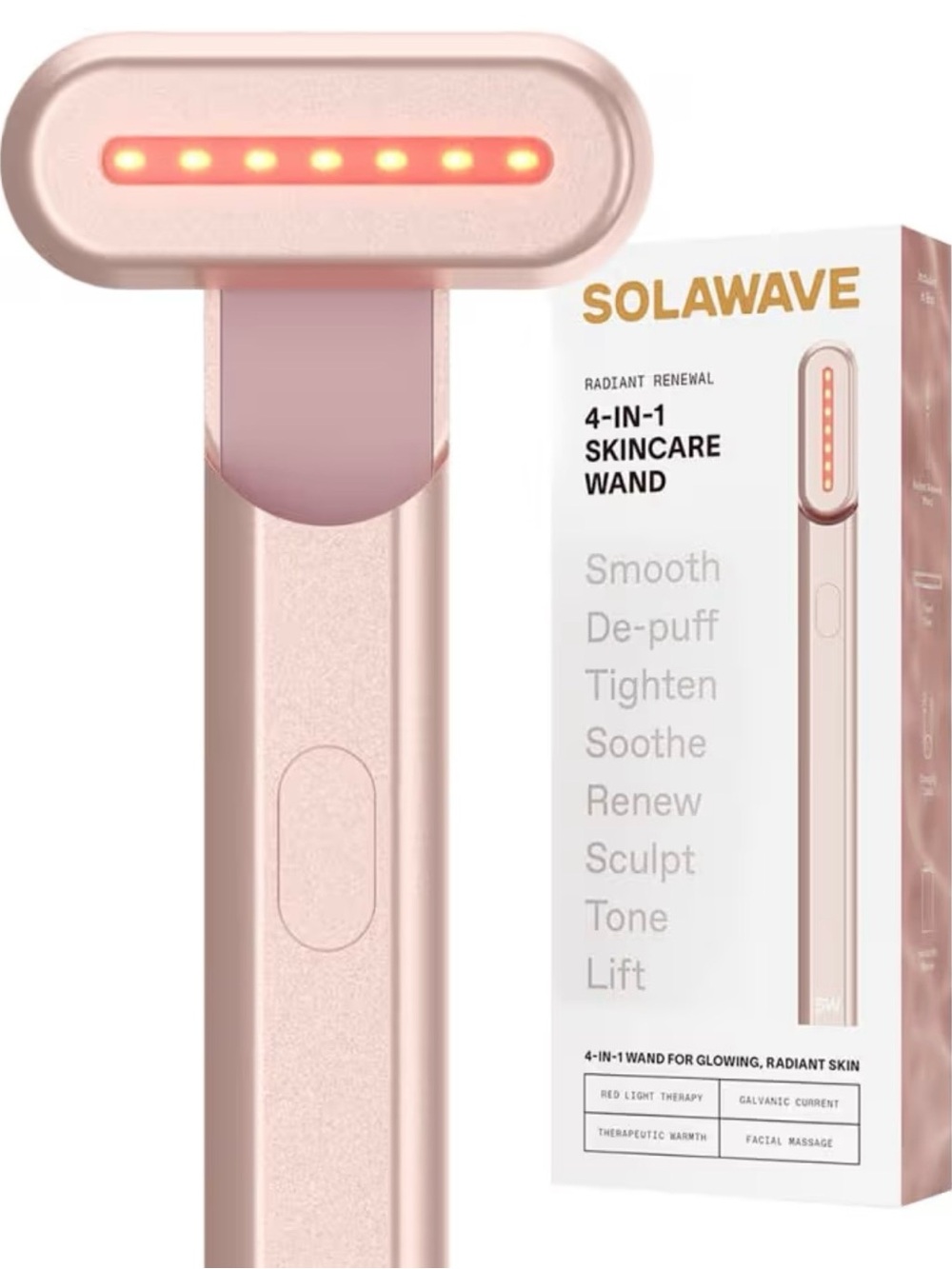Solawave 4-in-1 Red Light Therapy Wand